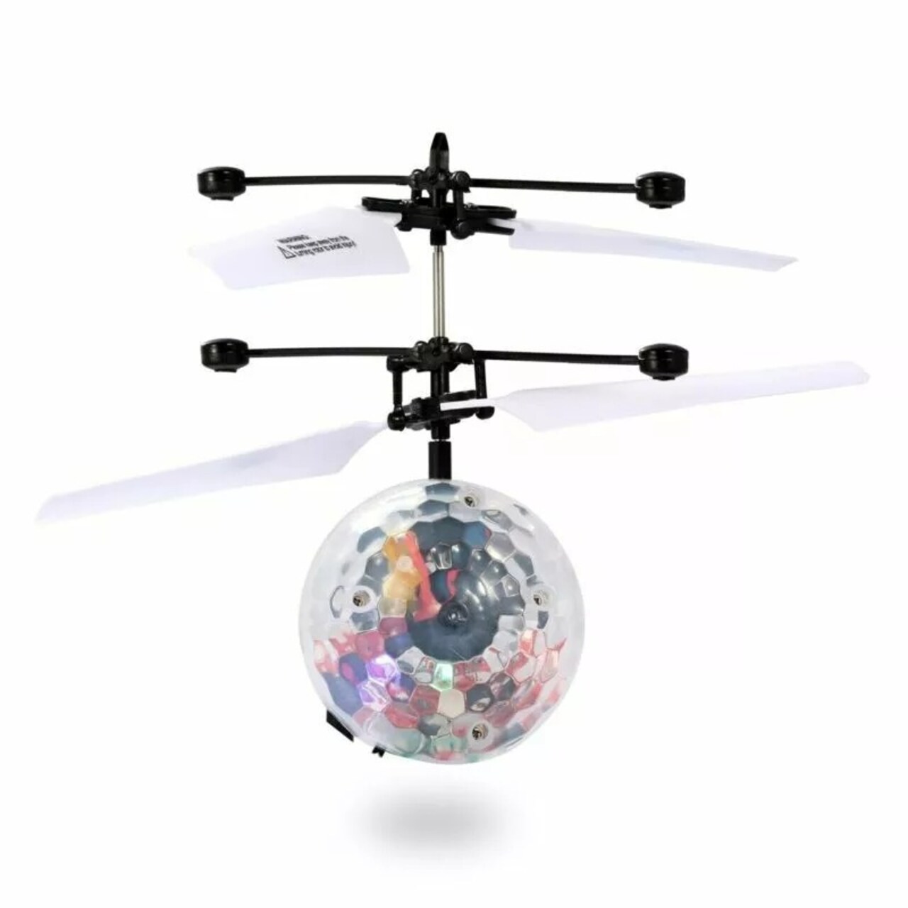 RC Flying Ball LED Light Drone Helicopter UFO Boomerang Boy Toy Kids Xmas Gifts